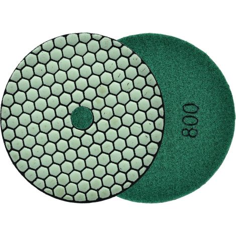 Polierscheibe zum Trockenschleifen von Steinzeug 125 mm GR800 (25/250) (1/4)