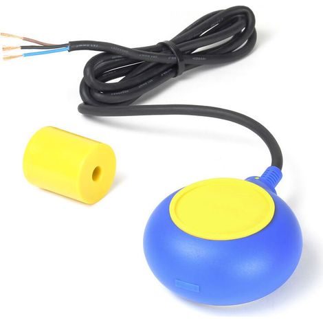 2m 250V 16A Flotteur interrupteur pour pompe immergée rond (1/5)