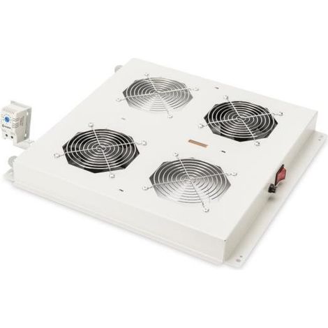 Unità di ventilazione Digitus DN-19 FAN-2-N 2 ventilatori 470x410x80 mm (1/3)