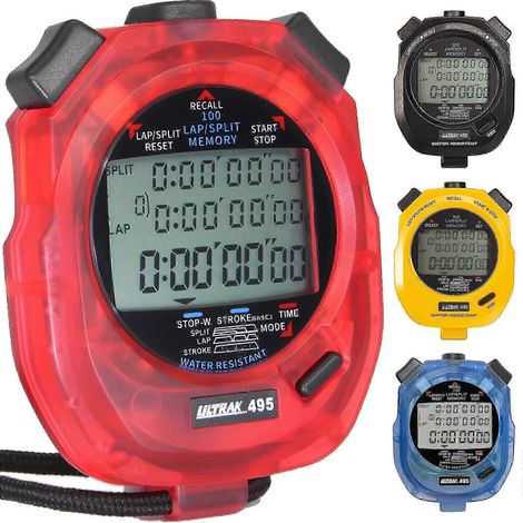 Chronomètre professionnel d'athlétisme avec fonction de temps intermédiaire
