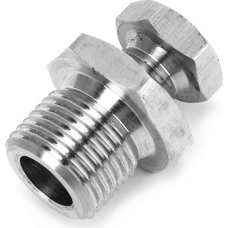 Bouchon O2 Réducteur Adaptateur M18 x 1,50 vers M12 x 1,25 Compatible Nissan Silvia S13 S14 (1/3)