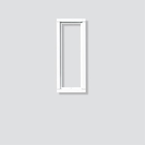 mel KR 611-3 1 0 SM marco aluminio plateado