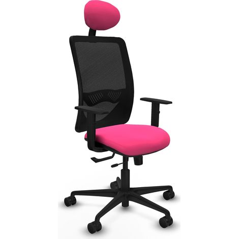 Silla de oficina piqueras y crespo Zulema negro espuma alta densidad (1/2)