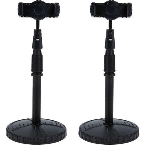 Lot de 2 supports de téléphone multifonctions pour bureau-27x13cm (1/4)