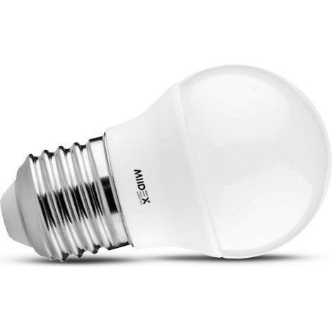 Bomba LED E27 G45 6,5W 6500K 150 Miidex Lighting® (1/2)