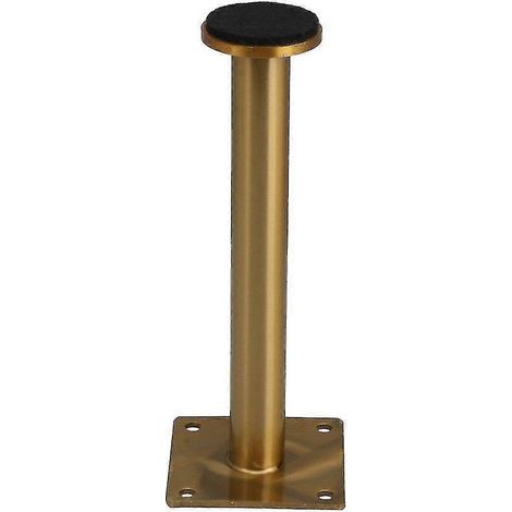 Pieds de table réglables en acier inoxydable titane 6 cm x 16 cm (1/5)