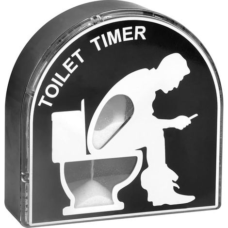 Sabliers Toilette Sablier Minuteur 5 Minuterie Toilette, Brosse pour Enfants, Outil de Chronométrage pour Jardin, Maison Jouet pour Hommes, Mari, Papa (1/5)
