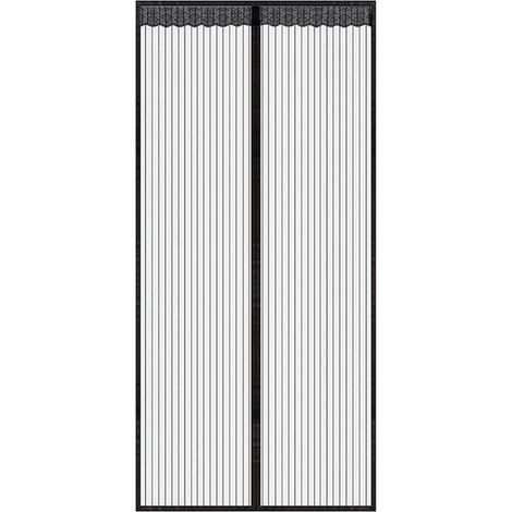 Porte moustiquaire magnétique, protection contre les insectes 110x210cm