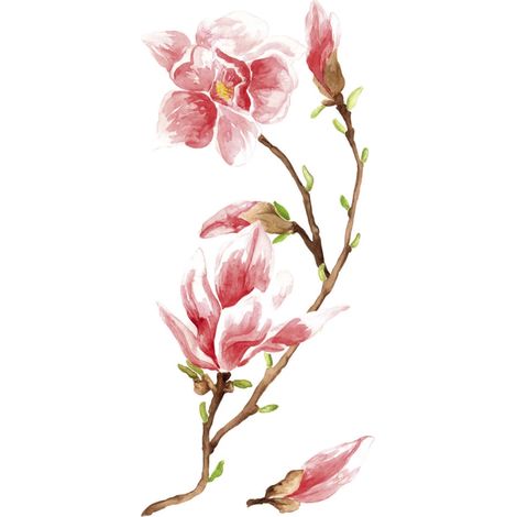 Sticker little magnolia Crearreda adesivo murale frasi famose 15x31 cm (1/2)