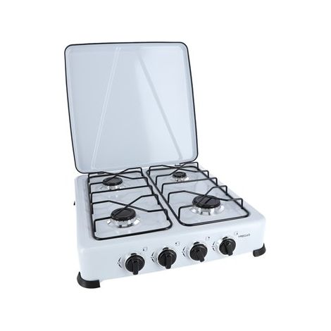 COCINA GAS YREGAS ESMALTADA BLANCA 4 FUEGOS (1/2)