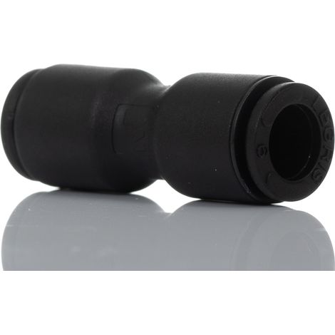 Adaptateur tube à tube droit Legris 3 106 vers Enfichable 6 mm Enfichable 6 mm ( Prix pour Paquet de 5 )