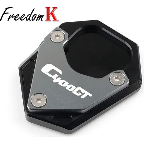 (C400GT Titanium) Compatible avec BMW C400X C400GT C 400X 400GT 2019 2020 2021 Moto Béquille latérale CNC Extension de béquille Maxpower (1/3)