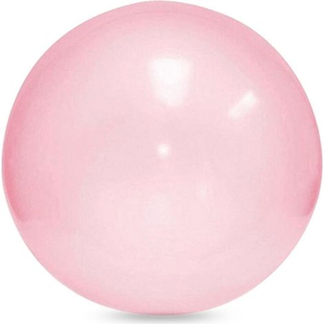 Inflatable Bubble Ball for Adults Kids Water-filled Balloon Ball Toy for Outdoor Beach Garden Pool P-L-Pink (1/5)