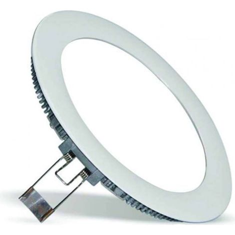Pannello rotondo slim led 6w ip20 incasso Faro faretto completo driver luce bianca fredda naturale calda Downlight fredda bianca 6500k (1/5)