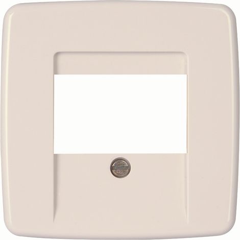Kopp - RIVO – TAE-Abdeckung, 1-3 Anschlüsse (oder 2-fach USB-Steckdose), Farbe: weiß - 339717183 (1/2)