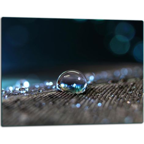 Tablero de corte de placa de vidrio 52x40 gota (1/5)