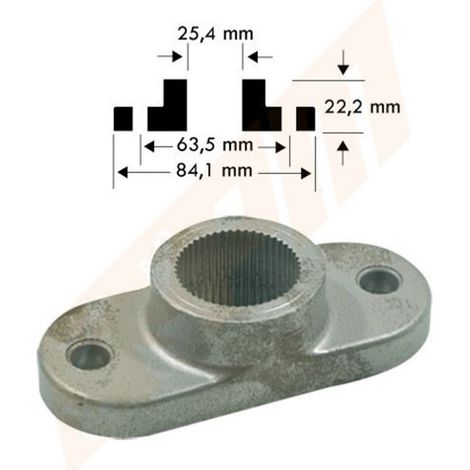 Support de lame pour tracteur tondeuse autoportée MTD 7480300