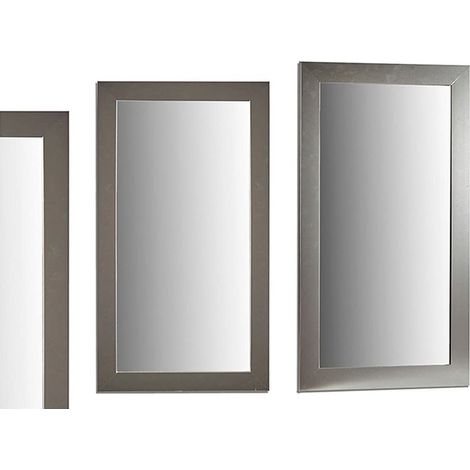 Miroir Mural en Bois Verre argenté (64,5 x 1,5 x 84,5 cm)