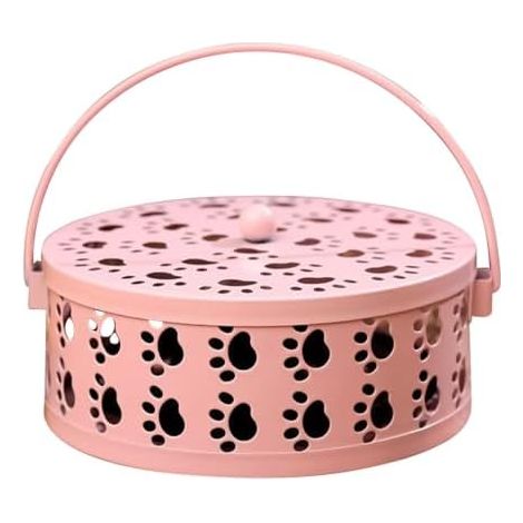 Porte-encens d'extérieur en forme de griffe de chat, support résistant à la chaleur Brûleur d'encens portable en métal antidérapant pour le camping, la maison, la chambre, la table, la terrasse, le s (1/5)