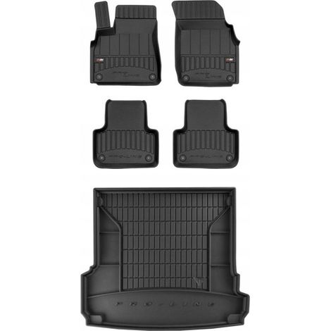 Tapis et moquettes en caoutchouc 3D SET Audi Q7 2 à partir de 2015 - (1/5)