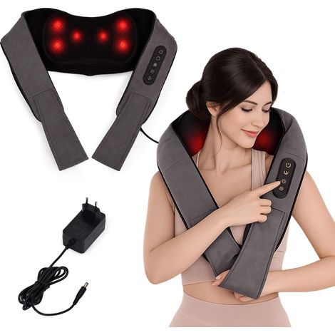 Heated Shiatsu Neck & Back Massager with 3 Intensity Levels (1/5)