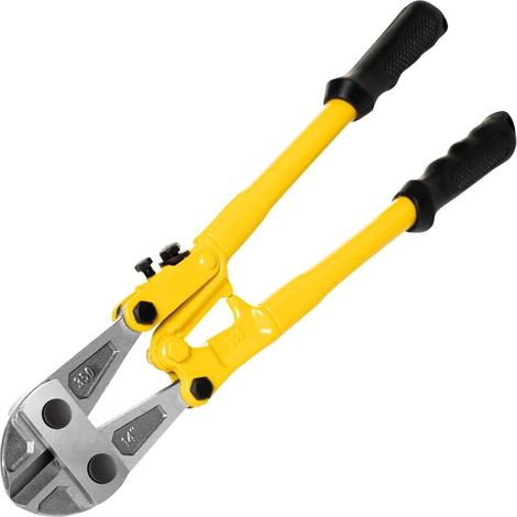 Heavy Duty Bolt Cutters - 14" Stainless Steel Bolt Cutters with Ergonomic Rubber Handles, Strong Bolt Cutters for Cutting Fences, Machinery Bolts, Chains (1/5)