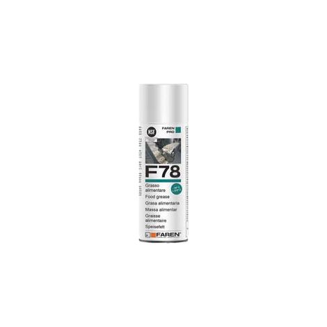 Grasso Spray Alimentare F78 400 ml Faren 12 Pezzi