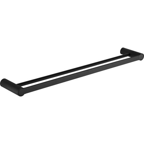 Mexen Base colgador doble para toallas, negro - 7088225-70 (1/2)