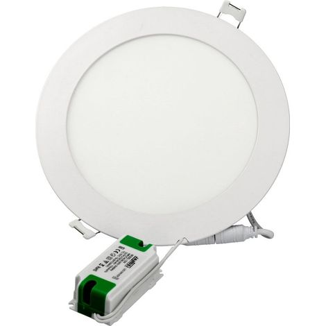 Jandei - Downlight LED 12W 6000K rond encastrable blanc LED Downlight (1/4)