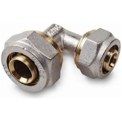 Klemmring Bogen 90� Reduzierung Verbundrohr 16-26mm PEX  Klemmringverschraubung Produktart: 16 x 20