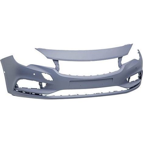Pare-choc avant à peindre avec 4 trous radars Opel Astra K phase 1 2015-2019