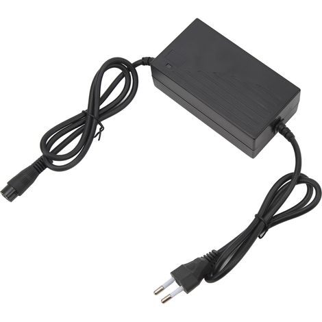 Chargeur universel pour batterie de vélo électrique 29,4 V 1,6 A, compatible avec les batteries lithium-ion de vélos électriques et scooters électriques. Connecteur aviation inclus. (1/5)