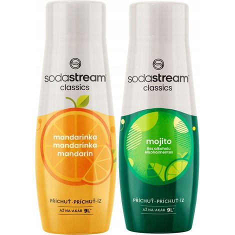 SODASTREAM Mandarin + Mojito Sirup-Set für Soda Fountain 2-tlg. (1/5)