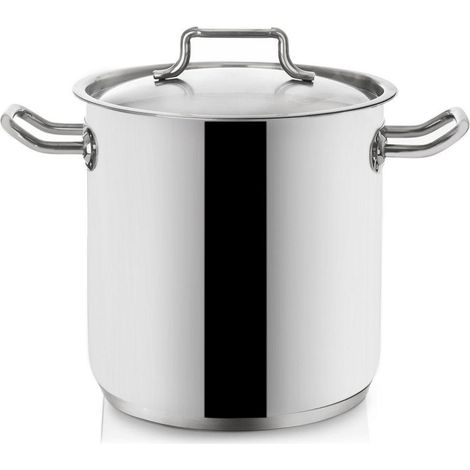 Orion Edelstahl-Kasserolle 11 Liter 24 cm Premium