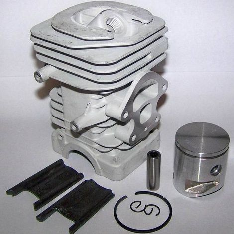 Kompatibel mit Husqvarna 236 240 (39 mm) Kettensägenzylinder-Kit, Teilenummer 545 05 04-17, originale Standard-Zylinderblockbaugruppe. (1/4)