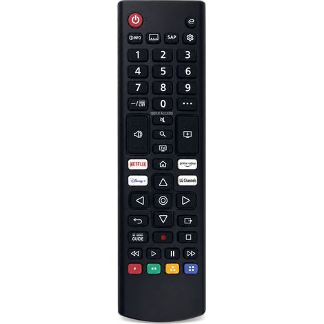 Mando a distancia de TV compatible con LG AKB76040302, sin configuración necesaria (1/5)