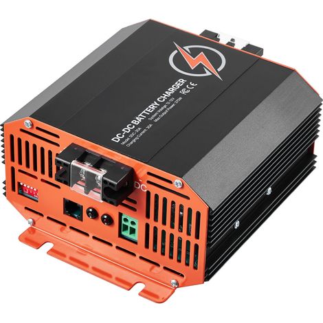 Chargeur de batterie 12V 30A 375W, compatible plomb, lithium, AGM, GEL et liquide, charge intelligente multi-étapes pour camping-cars, utilitaires, bateaux et yachts. (1/5)