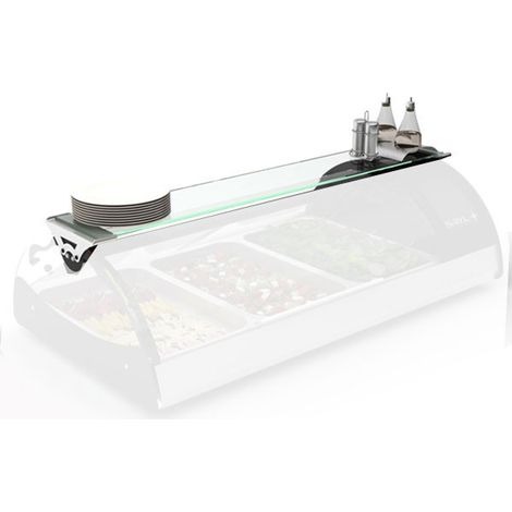Etagère Supérieure pour Vitrine Réfrigérée 3 Bacs - SAYL