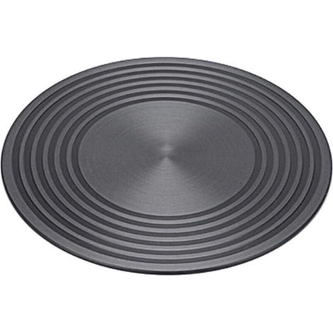 Piastra diffusore di calore per fornelli a gas – disco anti-scottatura in alluminio anodizzato da 20 cm, confezione da 2