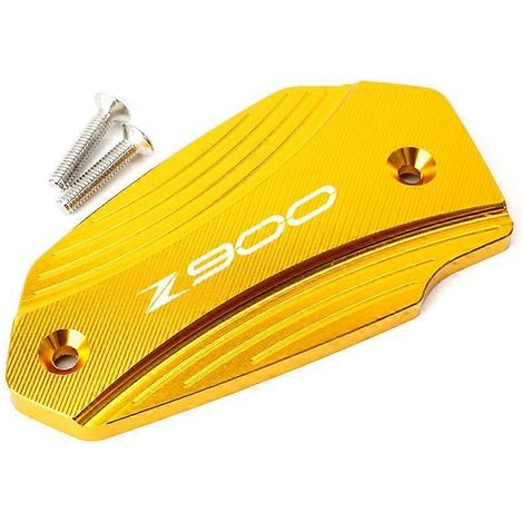 Bouchon de liquide de frein modifié (Z900 Gold) compatible avec les modèles Kawasaki Z900, 650, NINJA650 et Vulcan 650 ER6N. (1/5)