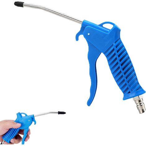 Soufflette À Air Comprimé, Soufflette Compresseur, Camion Soufflette Pneumatique, Soufflette Avec Buse, Pistolet À Air Pour Camion, Pour Camion, Fourgonnette, Camion Lourd (Bleu) (1/5)