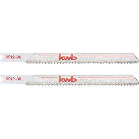 Hoja de sierra kwb 621230 bimetálica 7 cm paso diente 2 mm