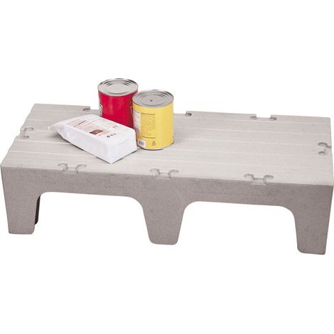 Palettes de stockage surface pleine - 52 x 122 x 30 cm - Cambro