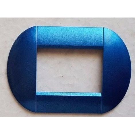 Trade Shop - PLATTE PLATTEN PLATTEN KOMPATIBEL MIT LIVING INTERNATIONAL LIGHT BOWLED BTICINO -      Metallisches Blau