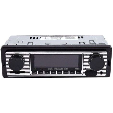 Autoradio Vintage Bluetooth Lecteur MP3 Stéréo USB Aux Classique Pour Voiture Ancienne Audio Haute Qualité