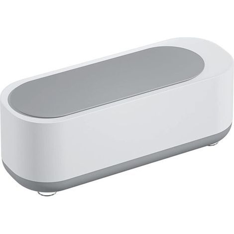 Nettoyeur de bijoux à ultrasons, alimenté par piles, machine de nettoyage à ultrasons, petit nettoyeur à ultrasons pour lunettes, montres, boucles d'oreilles, bagues, colliers (1/4)