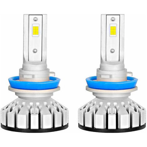 Phares LED Lampes Kit d'éclairage de conversion toutenun H11 H8 H9 HB2 9003 6000K 8000LM pour coffre de voiture SUV H11 H8 H9 (1/5)