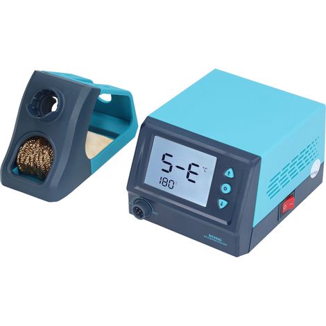 Station de soudage numérique avec thermostat réglable, fer à souder électrique, outil de réparation et de soudage, 65 W, prise AC100-240 VEU (1/5)