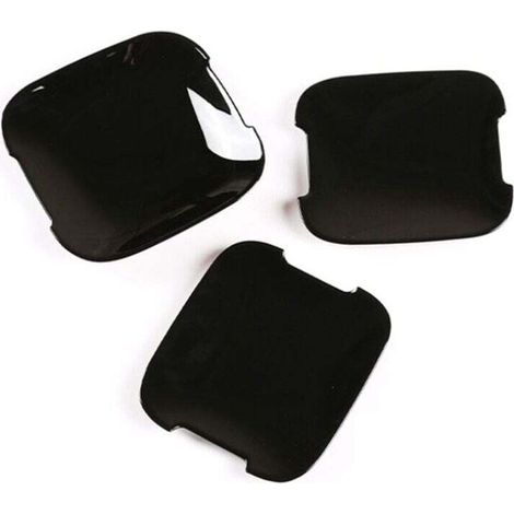 Car Door Handle Decorative Stickers (90 2020-2022 Models), Black (1/4)