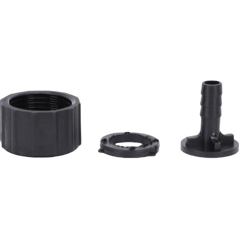 Ortviai Raccord de tuyau extérieur pour moteur hors-bord Yamaha 6R3-12580-00 en ABS noir (1/5)